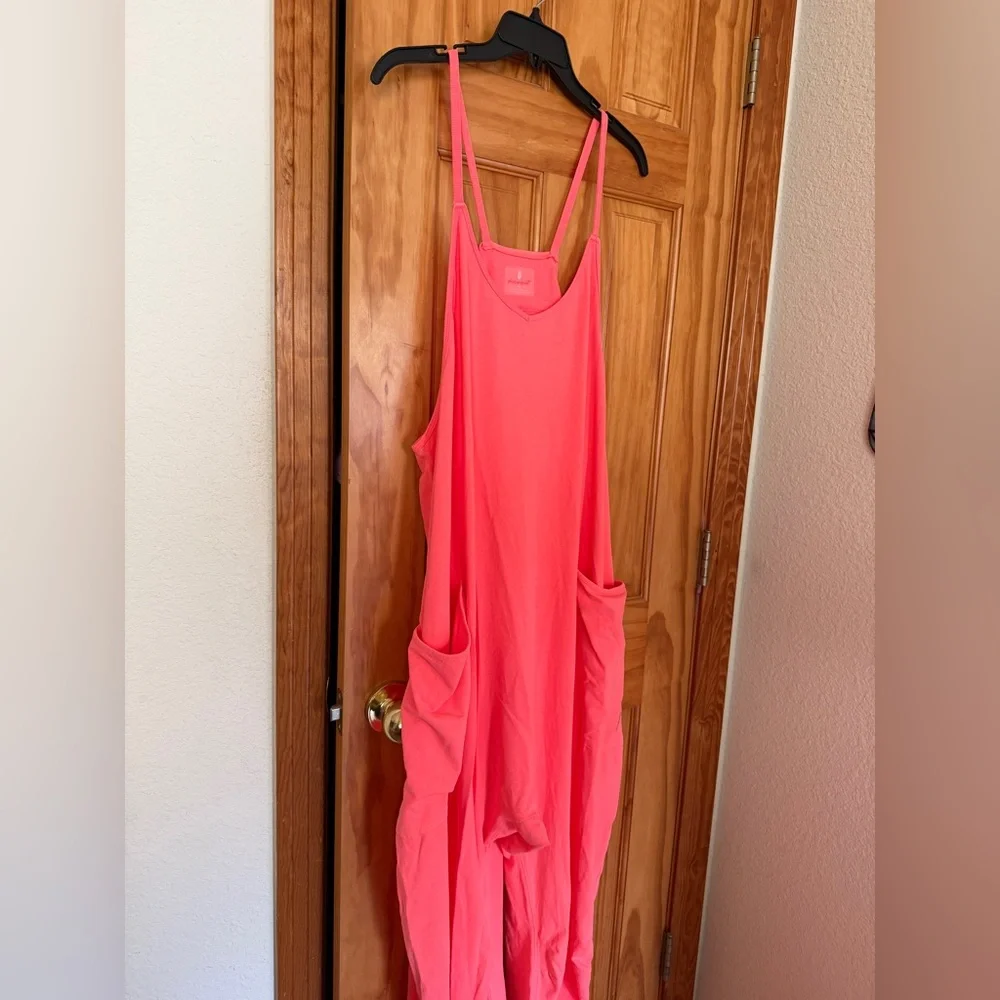 NWT Free People Hotshot Onesie Hot Watermelon Size XL - Picture 5 of 7